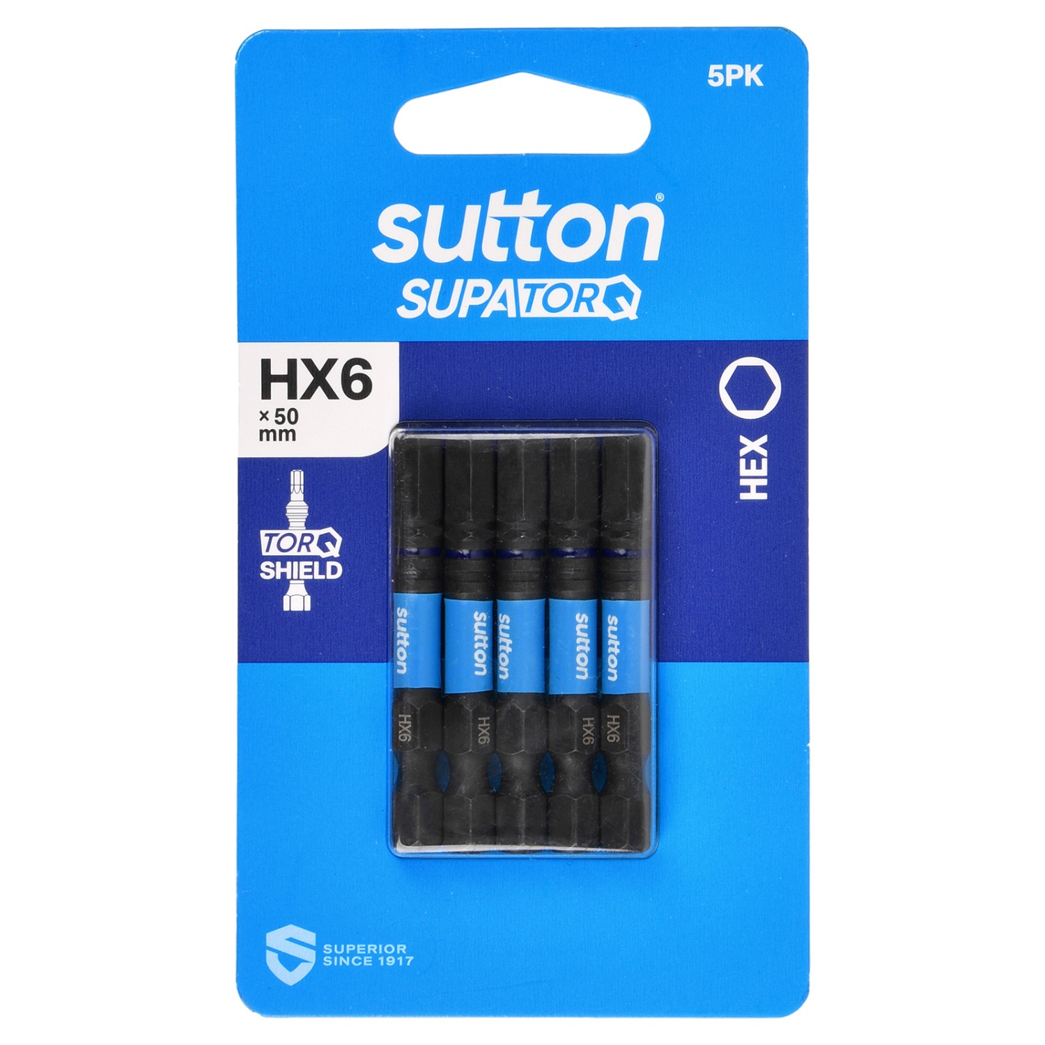 SupaTorq - Hex Impact Screwdriver Bits